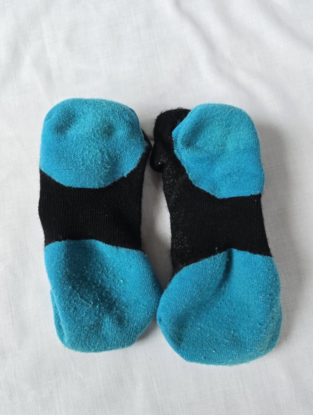 Smartwool▪️Run Low Ankle Socks Bundle- Mustard/Grey & Turquoise/Black - Picture 7 of 12